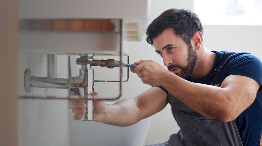 Tankless water heater installation in Bairoil, WY